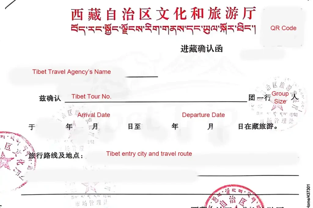 Tibet Travel Permit, the entry pass to Tibet