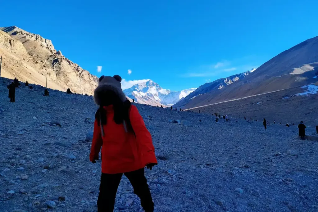 Metok at Tibet Everest Base Camp